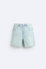 Short en Jean - Noir