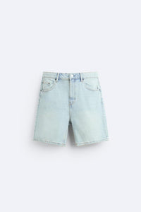 Short en Jean - Noir