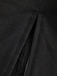 T-shirt Casual à Manches longues - Noir