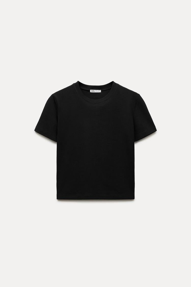 T-shirt a manches courtes - Noir