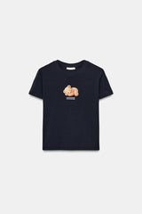 T-SHIRT OURS À MANCHES COURTES