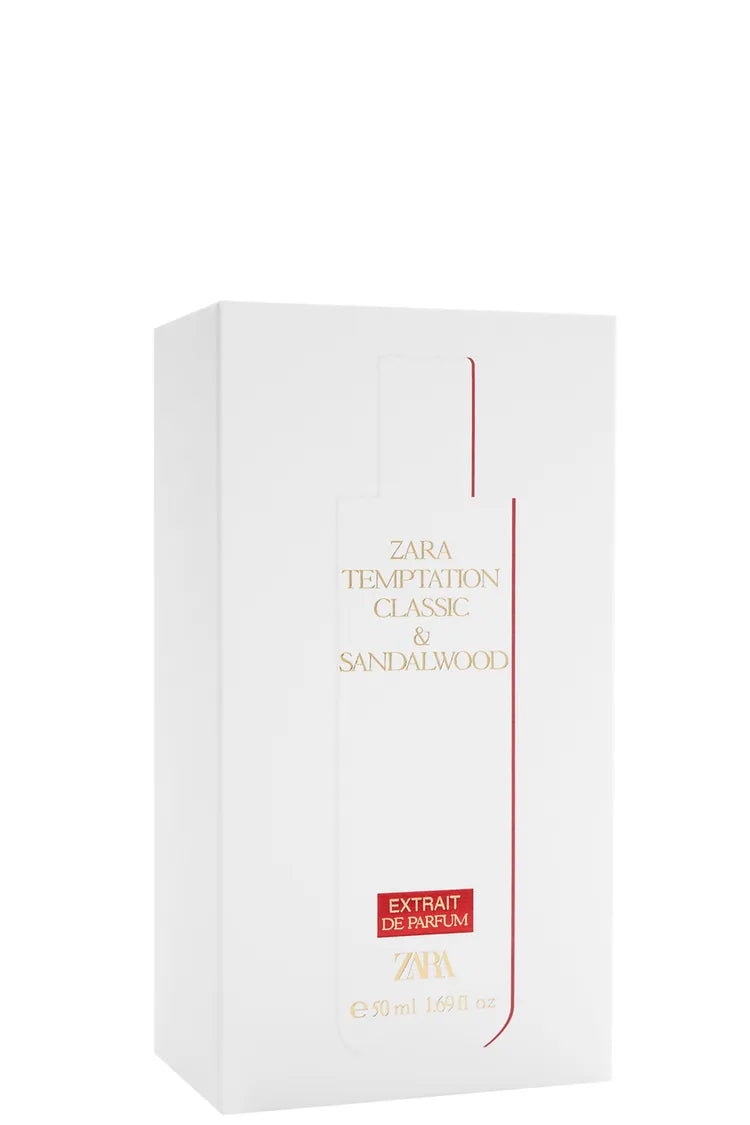 ZARA TEMPTATION CLASSIC & SANDALWOOD EXTRAIT 50ML