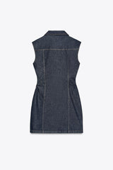 ROBE COURTE Z1975 EN DENIM