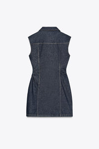 ROBE COURTE Z1975 EN DENIM