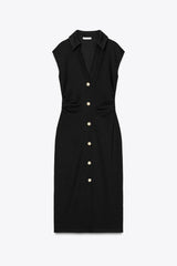 ROBE CHEMISE PIQUÉE