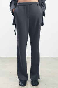 Pantalon droit collection zw - Grenat